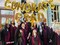 16 Inch Gold Congrats Grad Banner Balloons, Gold Congrats Grad Letters Sign, Graduation Decorations 2026 for Graduation Party Decorations 2026
